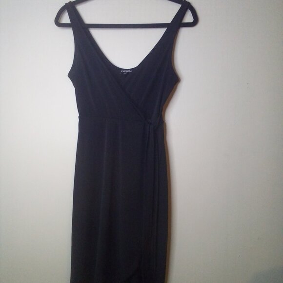 Express Dresses & Skirts - Express Dress XS Women Sleeveless V-Neck Soft Stretch Black